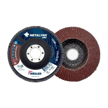 METALYNX PRO (SWATYCOMET) lamellás csiszolótányér F29 kúpos  115x22,2 P40A  - 125x22,2 P120A