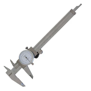 BERGER mérőórás tolómérő, mélységmérővel 150/0,02mm