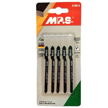 MPS Classic Line egybütykös szúrófűrészlap fára CV 50/2,0mm 3109-5db (T119BO)