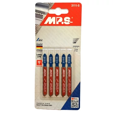 MPS Profi Line egybütykös szúrófűrészlap fára CV 75/2,5mm 3101-5db (T101B)
