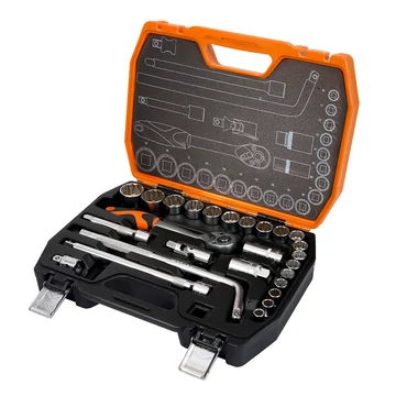 KENDO 1/2" dugókulcskészlet 26r. 10-32mm No.90565 KENDO 1/2" dugókulcskészlet 26r. 10-32mm No.90565