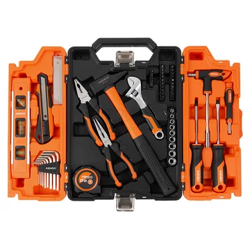 KENDO barkács szerszámkészlet 59r. Kofferben KENDO barkács szerszámkészlet 59r. Kofferben