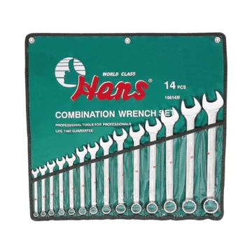 HANS csillag-villás kulcskészlet 14r. 8-24mm CrV 16615M HANS csillag-villás kulcskészlet 14r. 8-24mm CrV 16615M