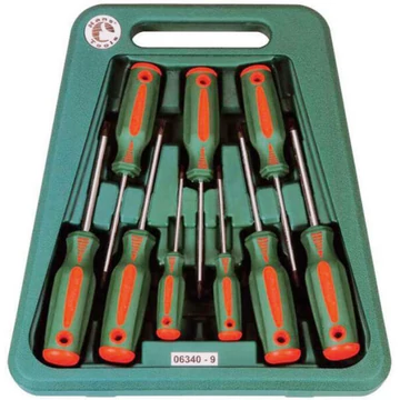 HANS TORX csavarhúzó készlet 9r.T8-T40 CrV 06440-9T