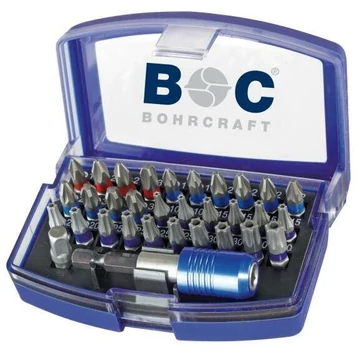 BOHRCRAFT bitkészlet 32r. PH+PZ+T PB32