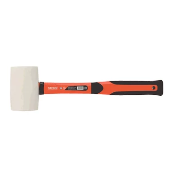 KENDO gumikalapács, üvegszálas 450g fehér No.25501