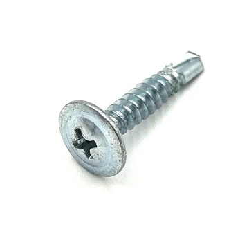 Lapos nagyfejű önfúró lemezcsavar (opel) 4,2x25 mm  Lapos nagyfejű önfúró lemezcsavar (opel) 4,2x25 mm