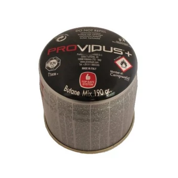 PROVIDUS Top Safe kemping gázpalack 190g CG190TS PROVIDUS Top Safe kemping gázpalack 190g CG190TS
