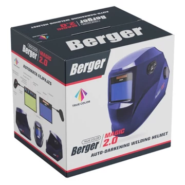 BERGER automata fejpajzs MAGIC 2.0 4S metálkék