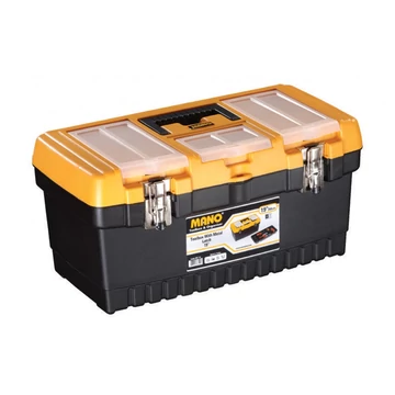 MANO fémcsatos szerszámkoffer 486x267x242 MT-19 MANO fémcsatos szerszámkoffer 486x267x242 MT-19