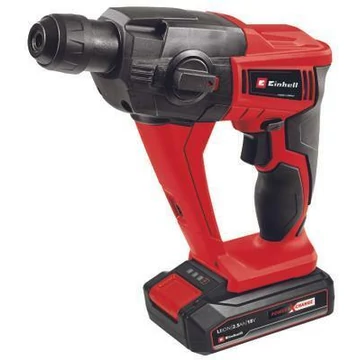 EINHELL TE-HD 18 Li SDS-PLUS fúrókalapács töltő+akku 2,5Ah 4514218+toldó