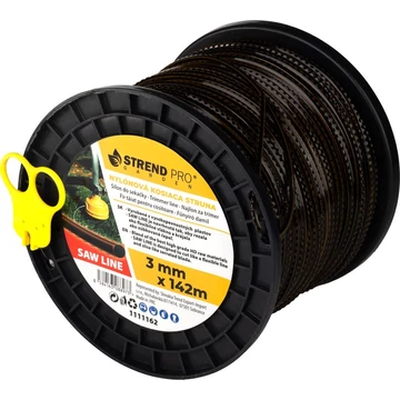 Damil vágáshoz Strend Pro Premium SawLine 3 mm, H-142 m, fogazott