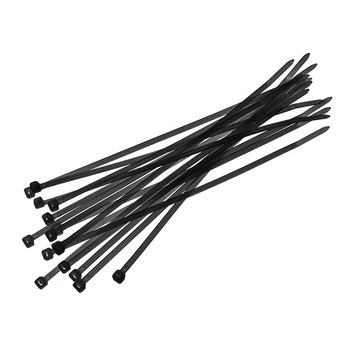 BERGER kábelkötegelő, UV fekete 2,5x100mm - 7,6x500mm