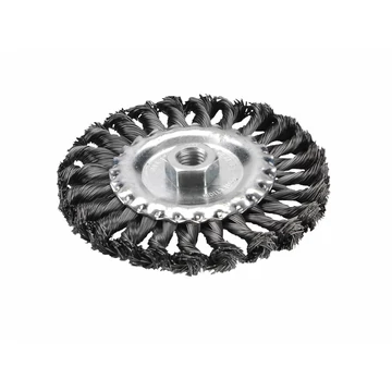 EXTOL CRAFT drótcsiszoló körkefe  sodort, M14×2 sarokcsiszolóra; 100mm, ford.: 11000/perc EXTOL CRAFT drótcsiszoló körkefe  sodort, M14×2 sarokcsiszolóra; 100mm, ford.: 11000/perc
