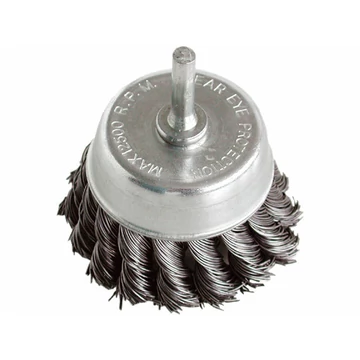 EXTOL CRAFT drótcsiszoló fazékkefe, 75mm, O 6mm-es csap, fúróba fogható, sodrott erős, max. 4500 ford/perc EXTOL CRAFT drótcsiszoló fazékkefe, 75mm, O 6mm-es csap, fúróba fogható, sodrott erős, max. 4500 ford/perc