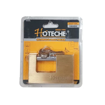 Lakat-tömb 90mm réz 525gr 3 kulcsos biztonsági Hoteche Lakat-tömb 90mm réz 525gr 3 kulcsos biztonsági Hoteche