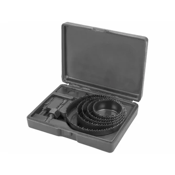 EXTOL CRAFT körkivágó klt. fához (műanyag dobozban) ; 8db, mélység: 25mm, 65-130mm EXTOL CRAFT körkivágó klt. fához (műanyag dobozban) ; 8db, mélység: 25mm, 65-130mm