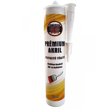 United Sealants Acryl Premium - Festhető Tömítő (akril)
