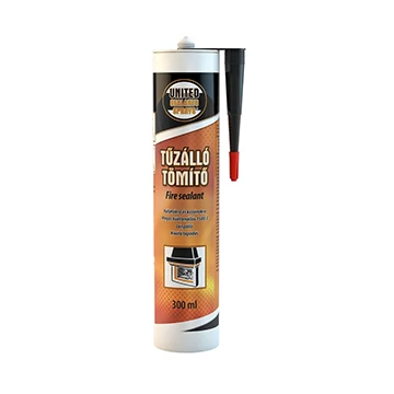 United Sealants Tűzálló tömítő 300ml (Kályhatömítő)