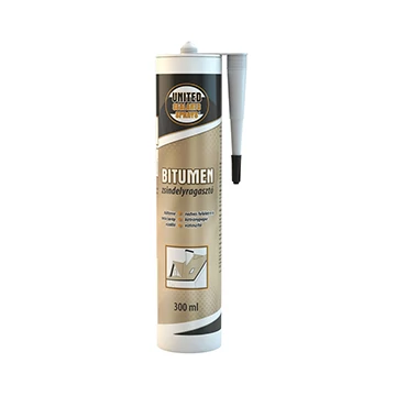 United Sealants Bitumen / Zsindelyragasztó 300ml