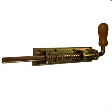 Bajonett tolozár RUGÓS fanyelű 300 (5) Bajonett tolozár RUGÓS fanyelű 300 (5)