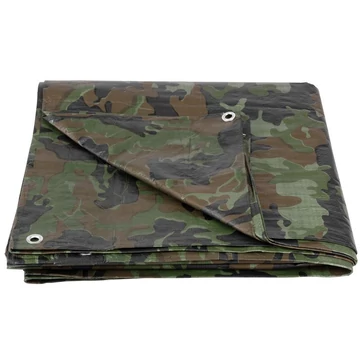 Takaróponyva Tarpaulin Khaki 2 x 3 m, 80 g/m2, oliva/álcázó Takaróponyva Tarpaulin Khaki 2 x 3 m, 80 g/m2, oliva/álcázó
