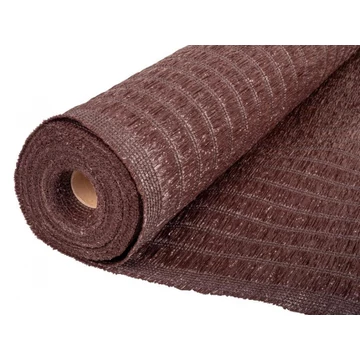 Árnyékoló szövet BrownDecor W101, 1 x 10 m, UV, 230 g/m2, barna, 95% Árnyékoló szövet BrownDecor W101, 1 x 10 m, UV, 230 g/m2, barna, 95%