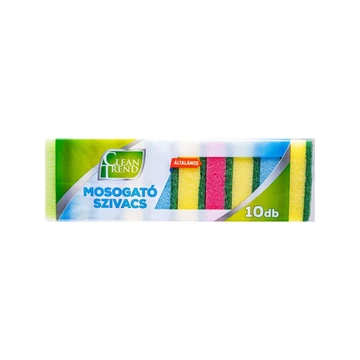 Mosogatószivacs általános 10db Clean Trend Mosogatószivacs általános 10db Clean Trend