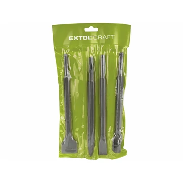 EXTOL PREMIUM Betonvéső SDS PLUS, 4db-os készlet, 250mm
