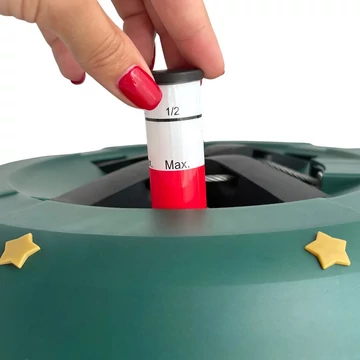 MagicHome START 2.0 karácsonyfatalp, fenyőfa talp 2,0 m-es fához, 2,0 liter, zöld