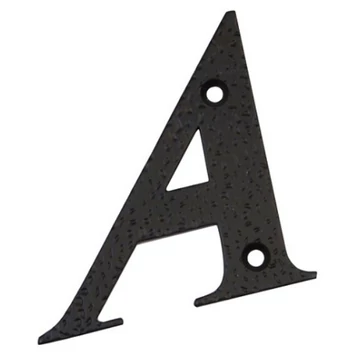 Házbetű fekete  -A-   100x97mm