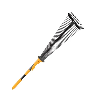 Lombseprű teleszkópos 80-160cm fém nyéllel állítható fejjel Hoteche Lombseprű teleszkópos 80-160cm fém nyéllel állítható fejjel Hoteche