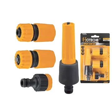 Locsoló szórófej+csatlakozó szett 1/2" 4db Hoteche Locsoló szórófej+csatlakozó szett 1/2" 4db Hoteche