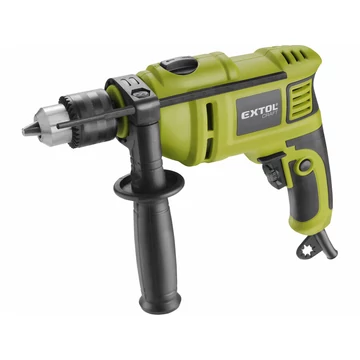 EXTOL CRAFT  ütvefúrógép 750W; kulcsos tokmány, max. 13mm, 0-3000 ford/perc, papírdoboz