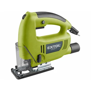 EXTOL CRAFT  dekopír fűrészgép, szabályozható sebesség, 650W; max. vágási kapacitás: 65mm, Bosch befogás