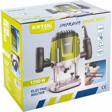 EXTOL CRAFT  felsőmarógép, 1250W, 6/8mm