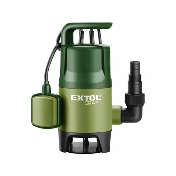 EXTOL CRAFT  szennyvíz búvárszivattyú, 400W, úszókapcsolóval, Extol Craft, szállító teljesítmény: 7,5 m3/h, max. száll. 5 m EXTOL CRAFT  szennyvíz búvárszivattyú, 400W, úszókapcsolóval, Extol Craft, szállító teljesítmény: 7,5 m3/h, max. száll. 5 m