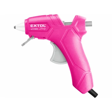 EXTOL LADY melegragasztó pisztoly, 25 W, stift átmérő: 7,2 mm, Extol Lady, bliszteren