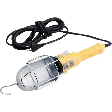EXTOL LIGHT munkalámpa, izzó nélkül, E27 foglalat, max. 60W; kampós akasztó + csiptető, 230V/50Hz, 5 m kábel EXTOL LIGHT munkalámpa, izzó nélkül, E27 foglalat, max. 60W; kampós akasztó + csiptető, 230V/50Hz, 5 m kábel