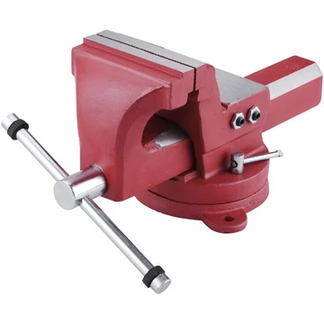 FORTUM  satu forgatható;100 mm, 8 kg, max.befogás: 110 mm, max. összeszorító erő: 13 kN, pofák keménysége: HRC 50-54 FORTUM  satu forgatható;100 mm, 8 kg, max.befogás: 110 mm, max. összeszorító erő: 13 kN, pofák keménysége: HRC 50-54