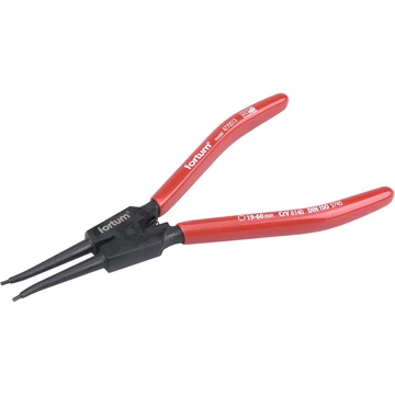 FORTUM zégerfogó, egyenes külső; 180 mm, CV. 