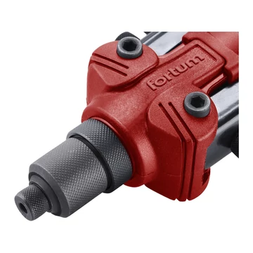 FORTUM popszegecshúzó fogó, kétkaros,ALU,réz,acél, INOX szegecsekhez;2,4-3,2-4,0-4,8-6,4mm, 260mm, CrVMo fej
