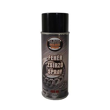 United Sprays Fehér Zsírzó Spray 400ml United Sprays Fehér Zsírzó Spray 400ml