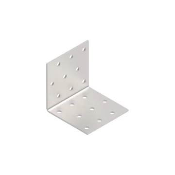 Perforált sarokösszekötő 60x60x60 mm, lv: 2 mm 