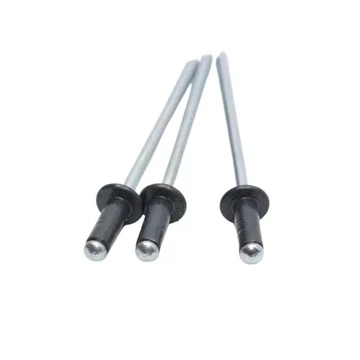 Antracit festett 3,2x8 mm alu-acél nyitott fgf. Húzószegecs