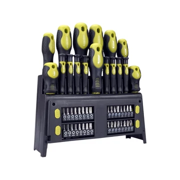 Extol Craft csavarhúzó klt. 49 db, CrV, mágneses, 4db lapos + 4 db PH + 8 db órás csavarhúzó + BIT-ek, műa. tartóállvány, bliszteren