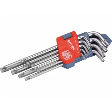Extol Premium Torx kulcs, 9db-os készlet, 10-50mm