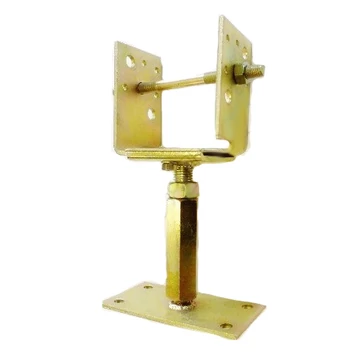 Állítható U oszloptartó szélesség:60-140mm magasság:50mm Állítható U oszloptartó szélesség:60-140mm magasság:50mm