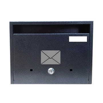 Postaláda lakótelepi levél matricás BRONZ