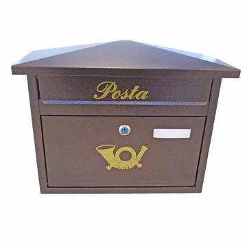 Postaláda EXTRA fekvő kültéri Cilinderes bronz APOLLO